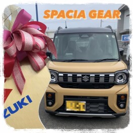 スペーシアギア納車式！